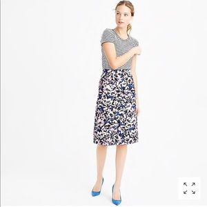 J. Crew Hibiscus A-Line